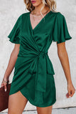 LC6113672-9-S, LC6113672-9-M, LC6113672-9-L, LC6113672-9-XL, LC6113672-9-2XL, Green dress