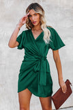 LC6113672-9-S, LC6113672-9-M, LC6113672-9-L, LC6113672-9-XL, LC6113672-9-2XL, Green dress