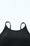 LC433542-2-S, LC433542-2-M, LC433542-2-L, LC433542-2-XL, LC433542-2-XS, Black Leopard Mesh Trim 2pcs Bikini Swimsuit