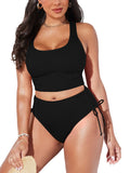 LC433872-2-S, LC433872-2-M, LC433872-2-L, LC433872-2-XL, Black bikini