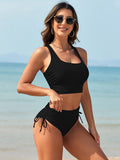 LC433872-2-S, LC433872-2-M, LC433872-2-L, LC433872-2-XL, Black bikini