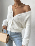 LC271939-1-S, LC271939-1-M, LC271939-1-L, LC271939-1-XL, White sweater