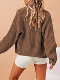 LC271971-1017-S, LC271971-1017-M, LC271971-1017-L, LC271971-1017-XL, Chestnut cardigan