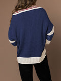 LC2723392-305-S, LC2723392-305-M, LC2723392-305-L, LC2723392-305-XL, Dark Blue sweater