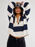 LC2723392-305-S, LC2723392-305-M, LC2723392-305-L, LC2723392-305-XL, Dark Blue sweater