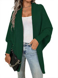 LC2711223-209-S, LC2711223-209-M, LC2711223-209-L, LC2711223-209-XL, Blackish Green Cardigan