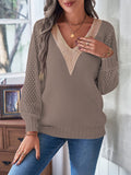 LC2723713-5011-S, LC2723713-5011-M, LC2723713-5011-L, LC2723713-5011-XL, Pigeon Grey sweater