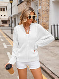 LC271971-1-S, LC271971-1-M, LC271971-1-L, LC271971-1-XL, White cardigan