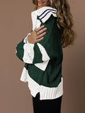 LC2723392-209-S, LC2723392-209-M, LC2723392-209-L, LC2723392-209-XL, Blackish Green sweater