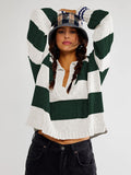 LC2723392-209-S, LC2723392-209-M, LC2723392-209-L, LC2723392-209-XL, Blackish Green sweater