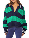 LC2723392-3009-S, LC2723392-3009-M, LC2723392-3009-L, LC2723392-3009-XL, Veronese Green sweater