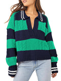 LC2723392-3009-S, LC2723392-3009-M, LC2723392-3009-L, LC2723392-3009-XL, Veronese Green sweater