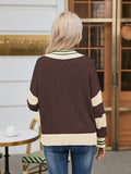 LC2723392-15017-S, LC2723392-15017-M, LC2723392-15017-L, LC2723392-15017-XL, Cocoa Brown sweater