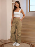 LC7712377-1016-S, LC7712377-1016-M, LC7712377-1016-L, LC7712377-1016-XL, Camel Cargo Pant