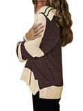 LC2723392-15017-S, LC2723392-15017-M, LC2723392-15017-L, LC2723392-15017-XL, Cocoa Brown sweater