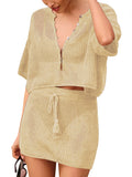 LC422135-18-S, LC422135-18-M, LC422135-18-L, LC422135-18-XL, Apricot cover up