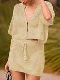 LC422135-18-S, LC422135-18-M, LC422135-18-L, LC422135-18-XL, Apricot cover up