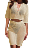 LC422135-18-S, LC422135-18-M, LC422135-18-L, LC422135-18-XL, Apricot cover up