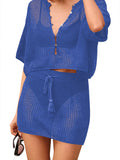 LC422135-1505-S, LC422135-1505-M, LC422135-1505-L, LC422135-1505-XL, Santorini Blue cover up