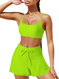 LC434019-3609-S, LC434019-3609-M, LC434019-3609-L, LC434019-3609-XL, Fluorescent Green bikini