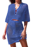 LC422135-1505-S, LC422135-1505-M, LC422135-1505-L, LC422135-1505-XL, Santorini Blue cover up