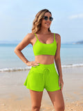 LC434019-3609-S, LC434019-3609-M, LC434019-3609-L, LC434019-3609-XL, Fluorescent Green bikini