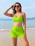 LC434019-3609-S, LC434019-3609-M, LC434019-3609-L, LC434019-3609-XL, Fluorescent Green bikini