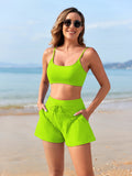 LC434019-3609-S, LC434019-3609-M, LC434019-3609-L, LC434019-3609-XL, Fluorescent Green bikini