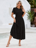 LC6119617-220-S, LC6119617-220-M, LC6119617-220-L, LC6119617-220-XL, Black dress