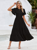 LC6119617-220-S, LC6119617-220-M, LC6119617-220-L, LC6119617-220-XL, Black dress