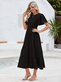 LC6119617-220-S, LC6119617-220-M, LC6119617-220-L, LC6119617-220-XL, Black dress