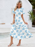 LC6119617-420-S, LC6119617-420-M, LC6119617-420-L, LC6119617-420-XL, Sky Blue dress