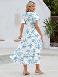 LC6119617-420-S, LC6119617-420-M, LC6119617-420-L, LC6119617-420-XL, Sky Blue dress