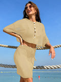 LC422135-18-S, LC422135-18-M, LC422135-18-L, LC422135-18-XL, Apricot cover up