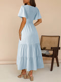 LC6119617-504-S, LC6119617-504-M, LC6119617-504-L, LC6119617-504-XL, Glacial Blue dress