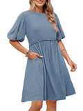 LC6119678-304-S, LC6119678-304-M, LC6119678-304-L, LC6119678-304-XL, Myosotis Sylvatica dress