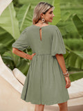 LC6119678-2809-S, LC6119678-2809-M, LC6119678-2809-L, LC6119678-2809-XL, Matcha dress