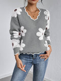 LC2724704-1011-S, LC2724704-1011-M, LC2724704-1011-L, LC2724704-1011-XL, Light Grey sweater