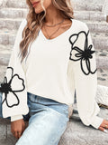 LC2724773-1-S, LC2724773-1-M, LC2724773-1-L, LC2724773-1-XL, White sweater