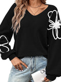 LC2724773-2-S, LC2724773-2-M, LC2724773-2-L, LC2724773-2-XL, Black sweater