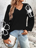 LC2724773-2-S, LC2724773-2-M, LC2724773-2-L, LC2724773-2-XL, Black sweater