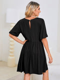 LC6119678-2-S, LC6119678-2-M, LC6119678-2-L, LC6119678-2-XL, Black dress