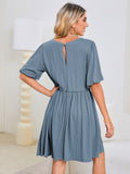 LC6119678-405-S, LC6119678-405-M, LC6119678-405-L, LC6119678-405-XL, Indigo dress