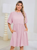 LC6119678-1106-S, LC6119678-1106-M, LC6119678-1106-L, LC6119678-1106-XL, Diana Pink dress