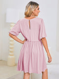 LC6119678-1106-S, LC6119678-1106-M, LC6119678-1106-L, LC6119678-1106-XL, Diana Pink dress