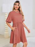 LC6119678-1203-S, LC6119678-1203-M, LC6119678-1203-L, LC6119678-1203-XL, Mineral Red dress