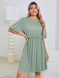 LC6119678-2309-S, LC6119678-2309-M, LC6119678-2309-L, LC6119678-2309-XL, Wormwood Green dress