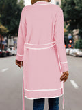 LC273739-10-S, LC273739-10-M, LC273739-10-L, LC273739-10-XL, Pink Sweater Dresses