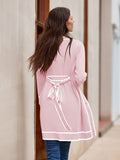 LC273739-10-S, LC273739-10-M, LC273739-10-L, LC273739-10-XL, Pink Sweater Dresses