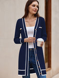 LC273739-305-S, LC273739-305-M, LC273739-305-L, LC273739-305-XL, Navy Sweater Dresses